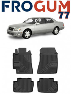 Lexus Is I Din 1998 - 2005, Sedan , Set Covorase Auto Tip Tavita Premium 3D, din cauciuc accesorii pentru autoturismul tau - masina v166280
