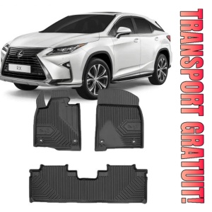 Lexus Rx Al20 Din 2009 - 10.2015, Suv, 450H , Set Covorase Auto Tip Tavita Premium 3D, din cauciuc - Img 1