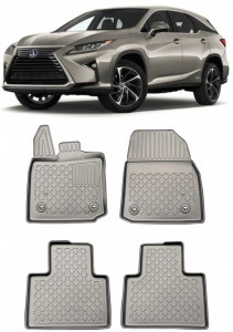 Lexus RX Set covorase auto tip tavita compatibile Lexus RX AL30 450h+ PHEV fabricatie 10.2022 - prezent, caroserie suv accesorii pentru autoturismul tau - masina v111107
