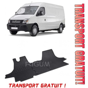 Maxus EV80, Van, fabricat din 2018 - Prezent, set covorase auto dedicate, din cauciuc 100% Premium - Transport Gratuit