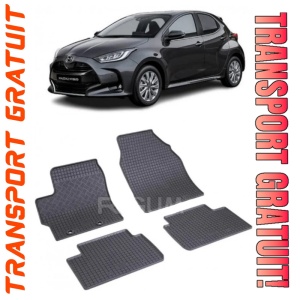 Mazda 2 Hybrid fabricat din 2022 - Prezent, Hatchback, set covorase auto dedicate, din cauciuc 100% Premium