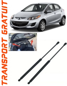 Mazda 2 Set 2 amortizoare pentru portbagaj / haion Krosno compatibil cu Mazda 2 Hatchback fabricat intre 2007-2015 accesorii pentru autoturismul tau - masina v90026