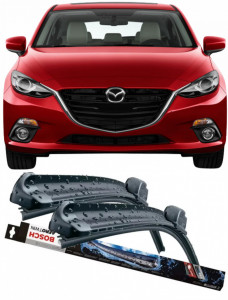 Mazda 3 Hatchback Van Set 2 stergatoare parbriz Bosch Aerotwin 600/475mm compatibile cu Mazda 3 Hatchback Van (BM) (2015-2016) (60 cm / 45 cm) accesorii pentru autoturismul tau - masina v118328