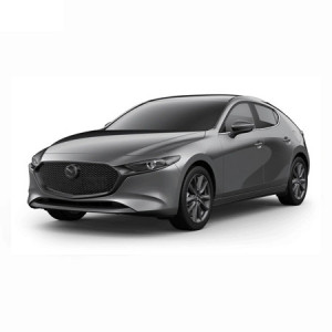 Mazda 3 IV, Hatchback, Din 03.2019 - Prezent , Set Covorase Auto Tip Tavita Premium 3D, din cauciuc accesorii pentru autoturismul tau - masina v173469