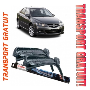 Mazda 6 Set 2 stergatoare parbriz Bosch Bosch Aerotwin compatibile cu Mazda 6 2007-2013 (60 cm / 40 cm)