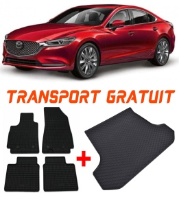 Mazda 6 Set Covorase + tavita portbagaj auto Mazda 6 III fabricatie 01.2013 - prezent, caroserie combi accesorii pentru autoturismul tau - masina v1464