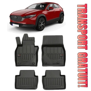 Mazda CX-30, Suv, Din 08.2019 - Prezent , Set Covorase Auto Tip Tavita Premium 3D, din cauciuc