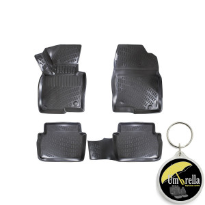 Mazda CX-5 II 2017- Set 4 covorase auto din cauciuc tip tavita premium line 3D accesorii pentru autoturismul tau - masina v242555