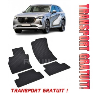 Mazda CX-60 PhEV fabricat din 08.2022 - Prezent, Suv, set covorase auto dedicate, din cauciuc 100% Premium - Transport Gratuit