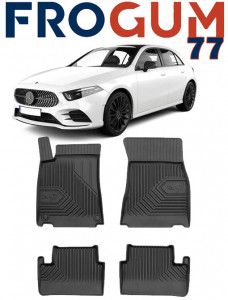 Mercedes A-Class W177 Din 05.2018 - Prezent, Hatchback , Set Covorase Auto Tip Tavita Premium 3D, din cauciuc accesorii pentru autoturismul tau - masina v161893