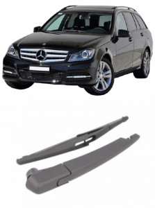 Mercedes-Benz C-Class Brat stergator pentru luneta spate cu lamela 300 mm, compatibil cu Mercedes-Benz C-Class Combi fabricat intre 2007-2014, calitate extra accesorii pentru autoturismul tau - masina v91770