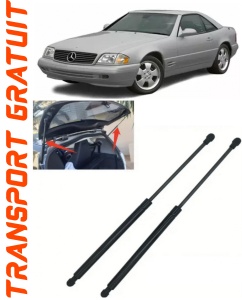 Mercedes-Benz SL Set 2 amortizoare pentru portbagaj Krosno compatibil cu Mercedes-Benz SL Hatchback fabricat intre 2001-2002 accesorii pentru autoturismul tau - masina v85412