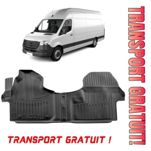Mercedes Benz W907 Sprinter III (2018-2025) (1+2) Set covorase auto cauciuc G.Modern Line 3D transport gratuit