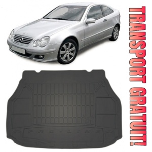 Mercedes C CLAss W203 Coupe din 2000 - 2008 *1, Tavita Pentru Portbagaj Lux Premium Dedicata,