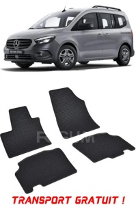 Mercedes Citan 5M fabricat din 2022 - Prezent, Van, set covorase auto dedicate, din cauciuc 100% Premium - Transport Gratuit accesorii pentru autoturismul tau - masina v38939