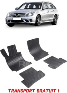 Mercedes Clasa C W204, Combi, fabricat din 12.2007 - 09.2014, set covorase auto dedicate, din cauciuc 100% Premium - Transport Gratuit accesorii pentru autoturismul tau - masina v38894