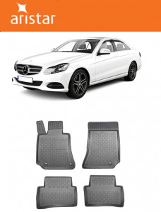 Mercedes Clasa E W212, Combi, Din 2009 - 10.2016 , Set Covorase Auto Tip Tavita Premium 3D, din cauciuc accesorii pentru autoturismul tau - masina v172930