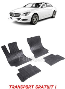 Mercedes Cls C218, Coupe, fabricat din 01.2011 - 02.2018, C218 / X218, set covorase auto dedicate, din cauciuc 100% Premium - Transport Gratuit accesorii pentru autoturismul tau - masina v38858