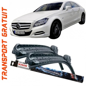 Mercedes Cls Set 2 stergatoare parbriz Bosch Bosch Aerotwin compatibile cu Mercedes-Benz Cls 2004-2010 (65 cm / 65 cm) accesorii pentru autoturismul tau - masina v119856