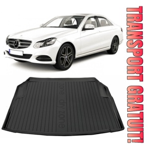 Mercedes E-CLAss W212 din 03.2009 - 03.2016 Sedan Fara Elemente din Plastic *3, Tavita Pentru Portbagaj Lux Premium Dedicata,