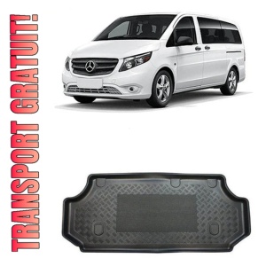 Mercedes Evito W447 Van din 11.2020 - Prezent, Tavita Pentru Portbagaj Lux Premium Dedicata, Base Long Ampatament Lung In Spatele Randului 3 *2
