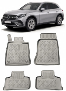 Mercedes GLC Set covorase auto tip tavita compatibile Mercedes GLC X254 fabricatie 2023 - prezent, caroserie suv accesorii pentru autoturismul tau - masina v110926