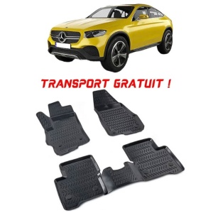 Mercedes GLC X253 2015- Set 4 covorase auto din cauciuc tip tavita premium line 3D - Transport Gratuit! accesorii pentru autoturismul tau - masina v48781