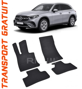 Mercedes Glc X254 fabricat din 2023 - Prezent, Suv, set covorase auto dedicate, din cauciuc 100% Premium accesorii pentru autoturismul tau - masina v149926
