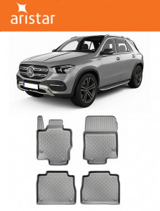 Mercedes Gle II Phev, Suv, Din 03.2020 - Prezent, W167 , Set Covorase Auto Tip Tavita Premium 3D, din cauciuc accesorii pentru autoturismul tau - masina v173123