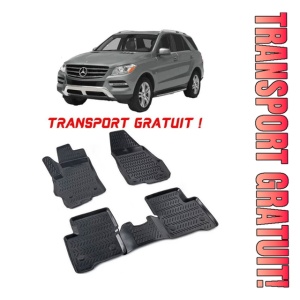 Mercedes M-Class W166 2011-2015 Set 5 covorase auto din cauciuc tip tavita premium line 3D - Transport Gratuit!