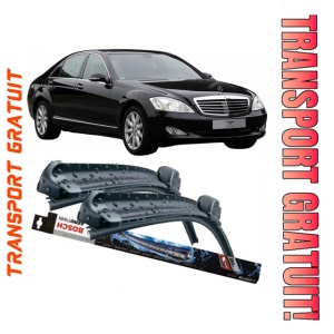 Mercedes S-Class Set 2 stergatoare parbriz Bosch Bosch Aerotwin 68 cm/68 cm compatibile cu Mercedes-Benz S-Class (W221) din 2005-2013 (68 cm / 68 cm)