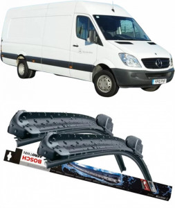 Mercedes Sprinter Set 2 stergatoare parbriz Bosch Bosch Aerotwin 65 cm/60 cm compatibile cu Mercedes-Benz Sprinter 3-T Van (B906) din 2006-2009 (65 cm / 60 cm) accesorii pentru autoturismul tau - masina v125379
