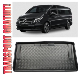 Mercedes Viano Van din 09.2003 - 05.2014, Tavita Pentru Portbagaj Lux Premium Dedicata, Ampatament Lung In Spatele Randului 3 *1