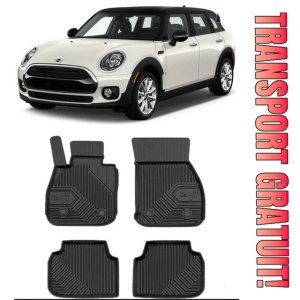Mini Clubman II Din 10.2015 - Prezent, Combi , Set Covorase Auto Tip Tavita Premium 3D, din cauciuc