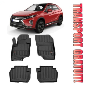 Mitsubishi Eclipse Cross Phev Din 2021 - Prezent, Suv , Set Covorase Auto Tip Tavita Premium 3D, din cauciuc - Img 1