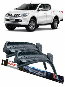 Mitsubishi L200 Platform/Chassis Set 2 stergatoare parbriz Bosch Aerotwin 600/475mm compatibile cu Mitsubishi L200 Platform/Chassis (MQ) (2015) (53 cm / 45 cm) accesorii pentru autoturismul tau - masina v116057