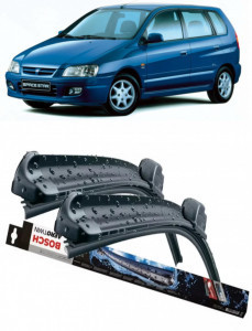 Mitsubishi Mirage Set 2 stergatoare parbriz Bosch Bosch Aerotwin compatibile cu Mitsubishi Mirage 2012 (55 cm / 34 cm) accesorii pentru autoturismul tau - masina v134700