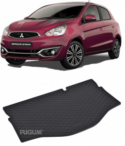 Mitsubishi Space Star Hatchback din 12.2019 - Prezent, Tavita Pentru Portbagaj Lux Premium Dedicata, Portbagaj Inferior *1 accesorii pentru autoturismul tau - masina v186702