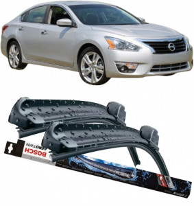 Nissan Altima Set 2 stergatoare parbriz Bosch Bosch Aerotwin compatibile cu Nissan Altima 2006-2013 (65 cm / 40 cm) accesorii pentru autoturismul tau - masina v130616