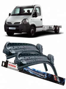 Nissan Interstar Set 2 stergatoare parbriz Bosch Bosch Aerotwin 60 cm/60 cm compatibile cu Nissan Interstar Platform/Chassis (X70) din 2003 (60 cm / 60 cm) accesorii pentru autoturismul tau - masina v121714