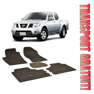 Nissan Navara (2007-2012) Set 5 covorase auto cauciuc Urban Line