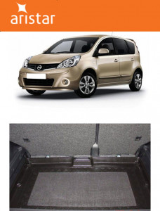 Nissan Note E11 Hatchback din 2006 - 09.2013, Tavita Pentru Portbagaj Lux Premium Dedicata, Portbagaj Inferior *1 accesorii pentru autoturismul tau - masina v190368
