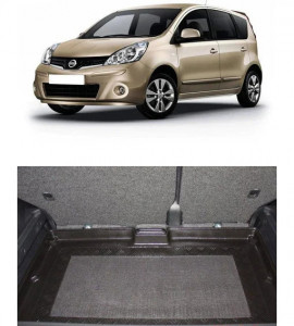 Nissan Note E11 Hatchback din 2006 - 09.2013, Tavita Pentru Portbagaj Lux Premium Dedicata, Portbagaj Inferior *1 accesorii pentru autoturismul tau - masina v190369