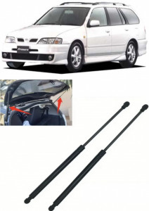 Nissan Primera Set 2 amortizoare pentru portbagaj / haion Krosno compatibil cu Nissan Primera Combi fabricat intre 1996-2001 accesorii pentru autoturismul tau - masina v88974