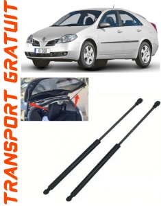 Nissan Primera Set 2 amortizoare pentru portbagaj / haion Krosno compatibil cu Nissan Primera Hatchback fabricat intre 2002-2008 accesorii pentru autoturismul tau - masina v89103