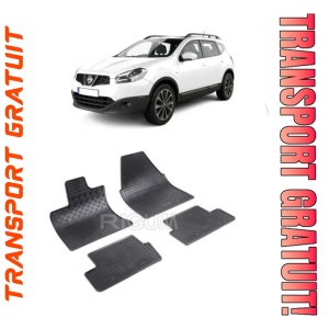 Nissan Qashqai I, Suv, fabricat din 02.2007 - 01.2014, set covorase auto dedicate, din cauciuc 100% Premium