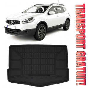 Nissan Qashqai II Suv din 02.2014 - 05.2021, Tavita Pentru Portbagaj Lux Premium Dedicata, Portbagaj Inferior Roata Rezerva Ingusta *2