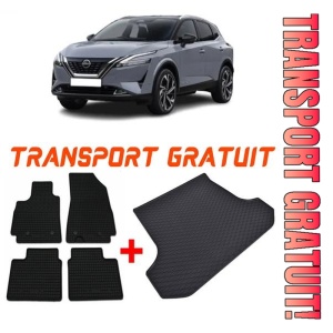 Nissan Qashqai III din 2022 - Prezent Suv Portbagaj Inferior *2, Set Covorase + tavita portbagaj auto