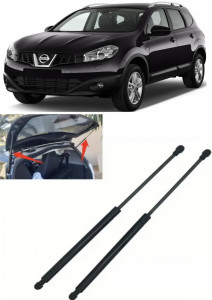 Nissan Qashqai Set 2 amortizoare pentru portbagaj / haion Krosno compatibil cu Nissan Qashqai SUV fabricat intre 2006-2013 accesorii pentru autoturismul tau - masina v89972