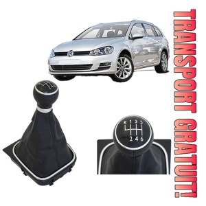 Nuca schimbator cu manson pentru Volkswagen Golf 6 2008-2013 - 6 Trepte